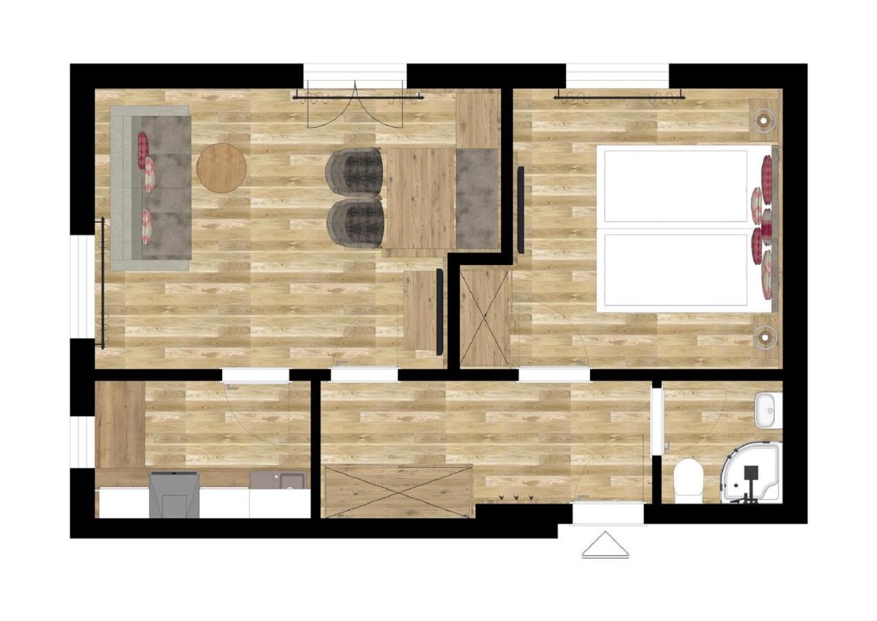 Ferienhaus Rosa 2 & 5 Фюссен Экстерьер фото